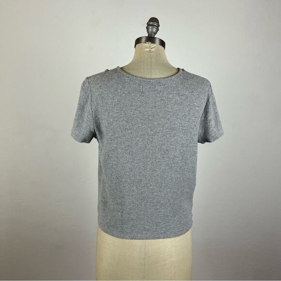 Madewell Texture & Thread Modern Tie Front Top - Picture 7 of 9